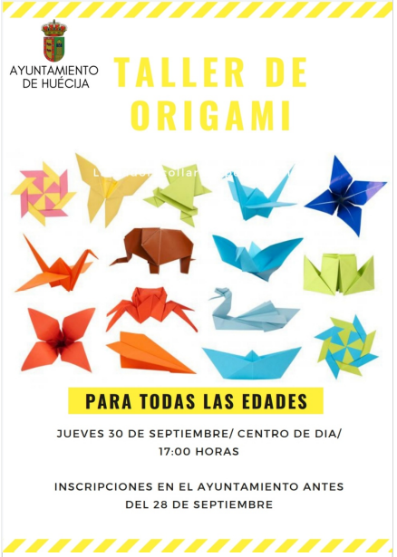 TALLER DE ORIGAMI PARA TODOS