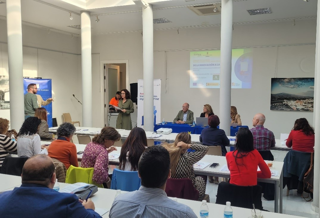 Agradecimiento por el apoyo demostrado en la Jornada de Clausura de la Oficina Acelera Pyme_Rural Dipalme y durante todo el programa.