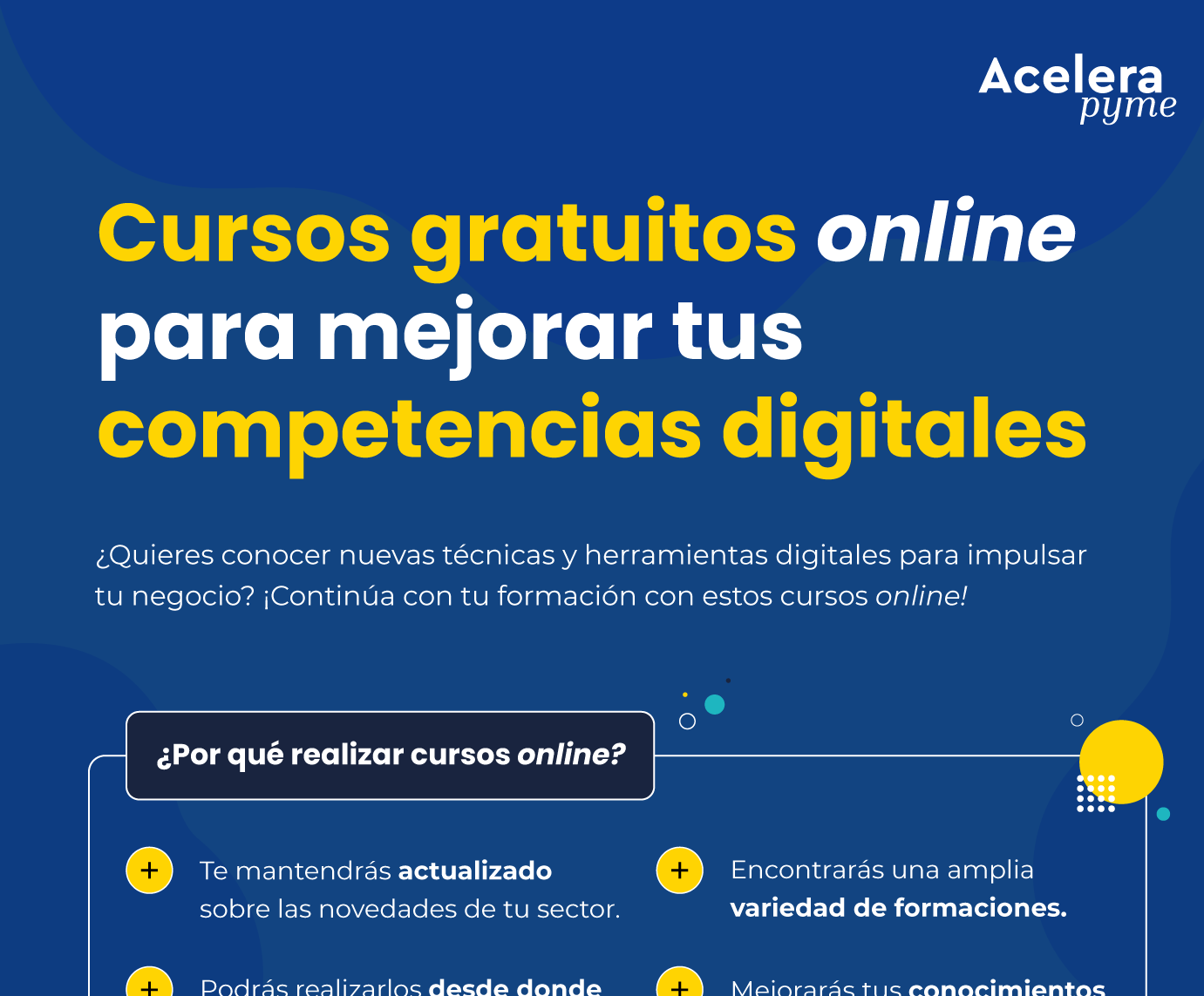 Cursos gratuitos online para mejorar tus competencias digitales
