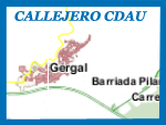 Callejero CDAU de Gérgal