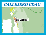 Callejero CDAU de Bayárcal, de interés para los Contratantes