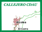 Callejero de Alcolea, unificado de Andalucía