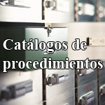 Catálogos de procedimientos