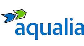 Logotipo Aqualia - Gestión de Aguas